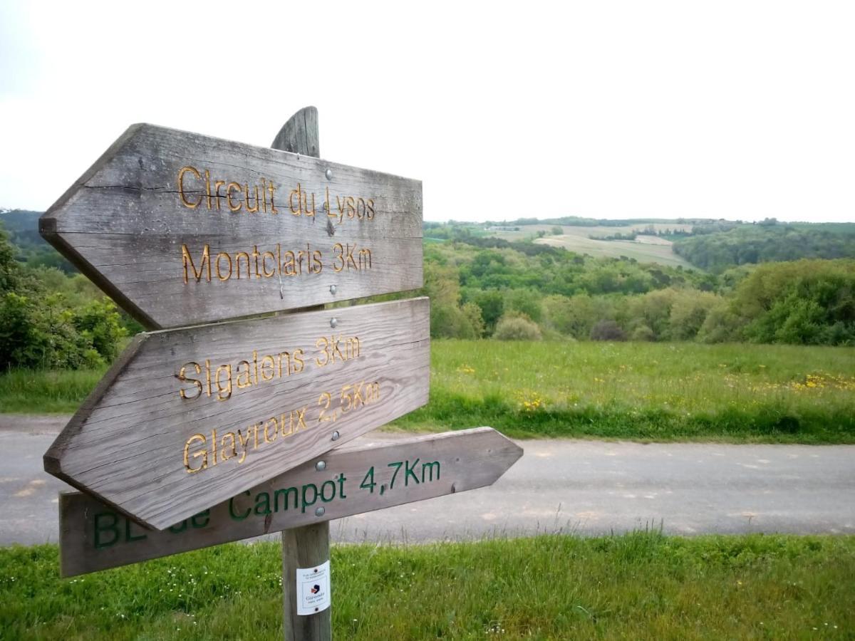 Gite Des Gravets Sigalens Esterno foto
